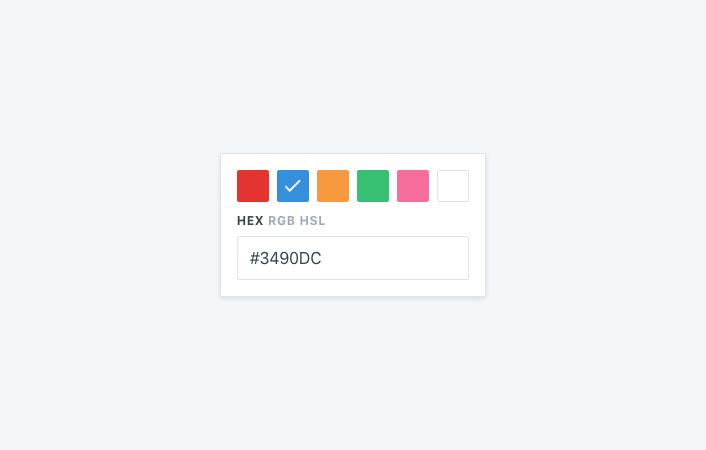 js color picker